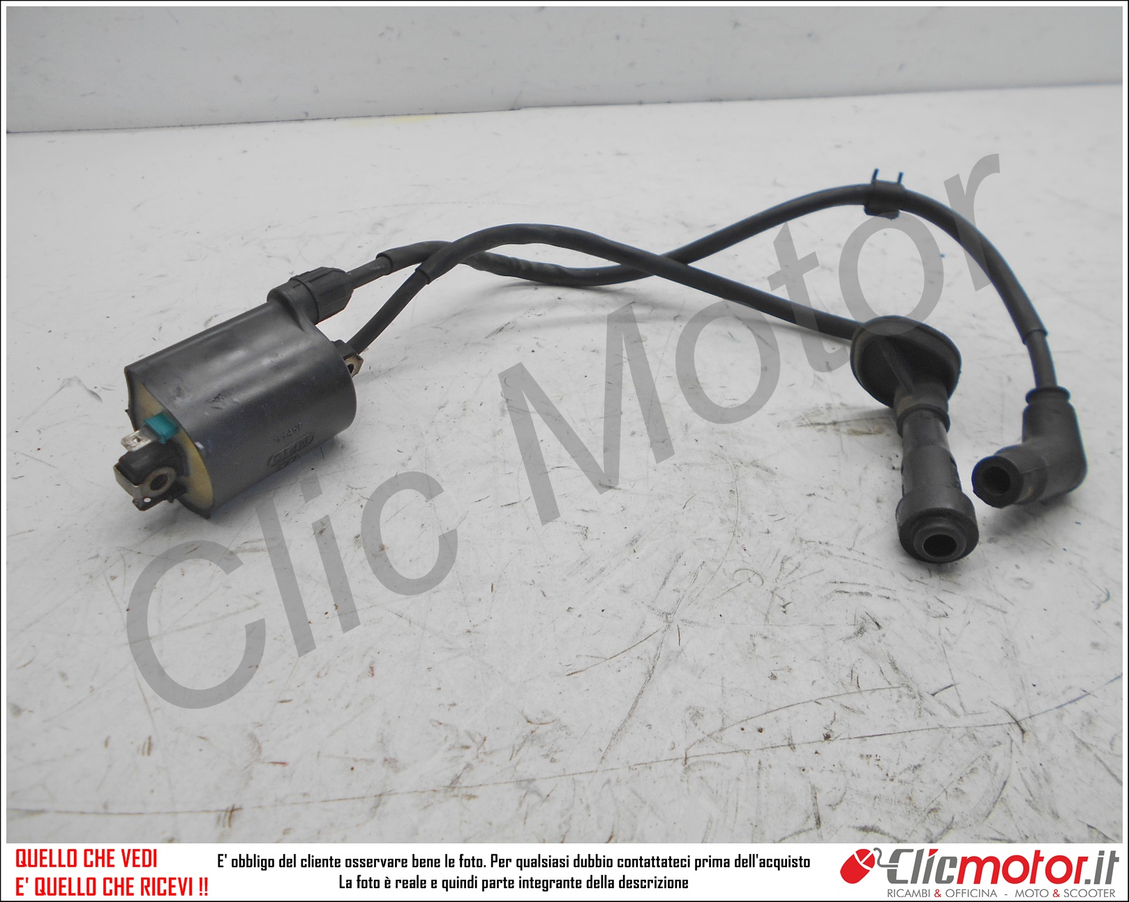 BOBINA ACCENSIONE CAVI CANDELA POSTERIORE HONDA TRANSALP XL 600