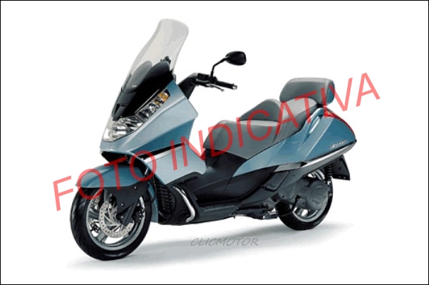 Rear Shield Cowl Drawer For Aprilia Atlantic 500 2002