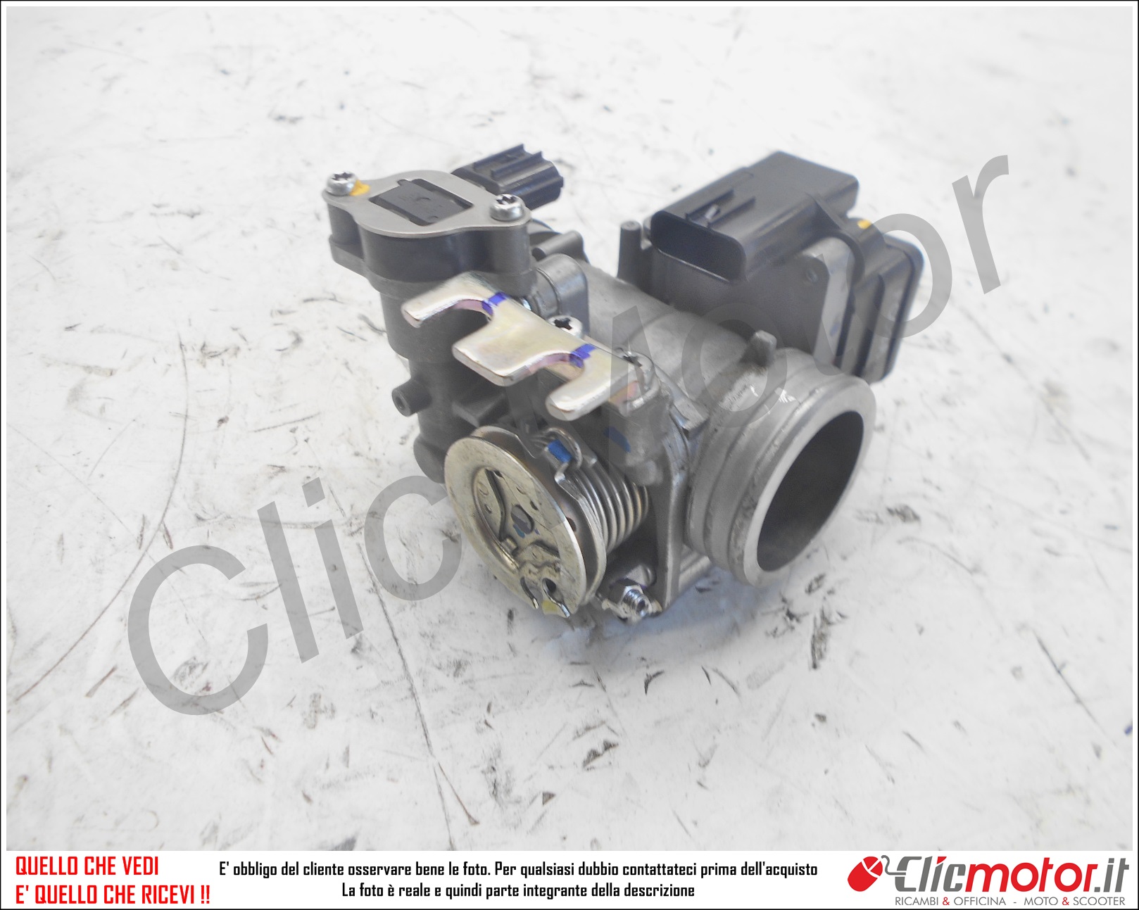 CORPO FARFALLATO original for HONDA INTEGRA 750 NC ANNO 2015