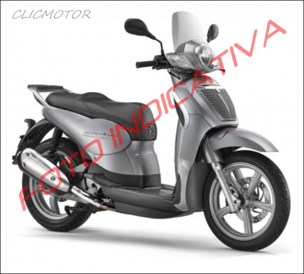 Scarabeo 300 Sella Scarabeo 500 Light F2704 Black Front Seat